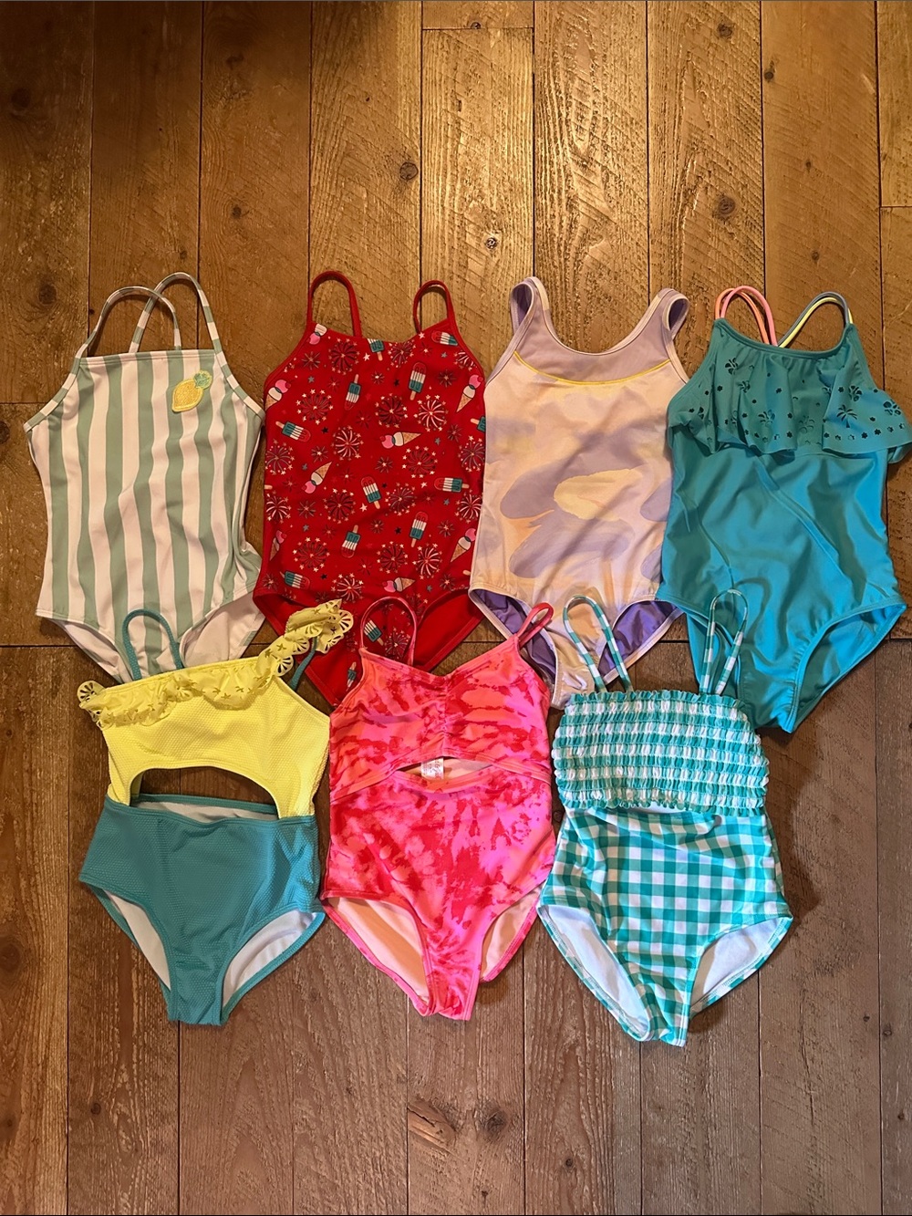 Girls’ One Piece Bathing Suits